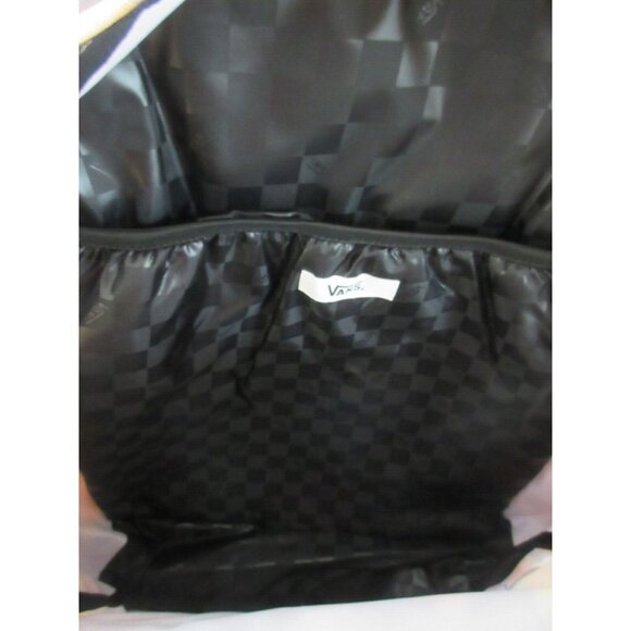 Vans Realm Plus Unisex Tie Dye Backpack Travel Bag Ochre Yellow Purple NWT - Picture 6 of 6